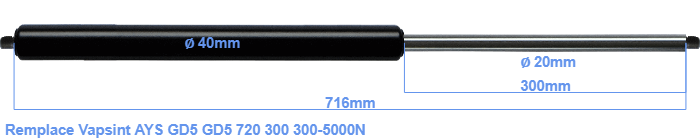 Vapsint AYS GD5 GD5 720 300